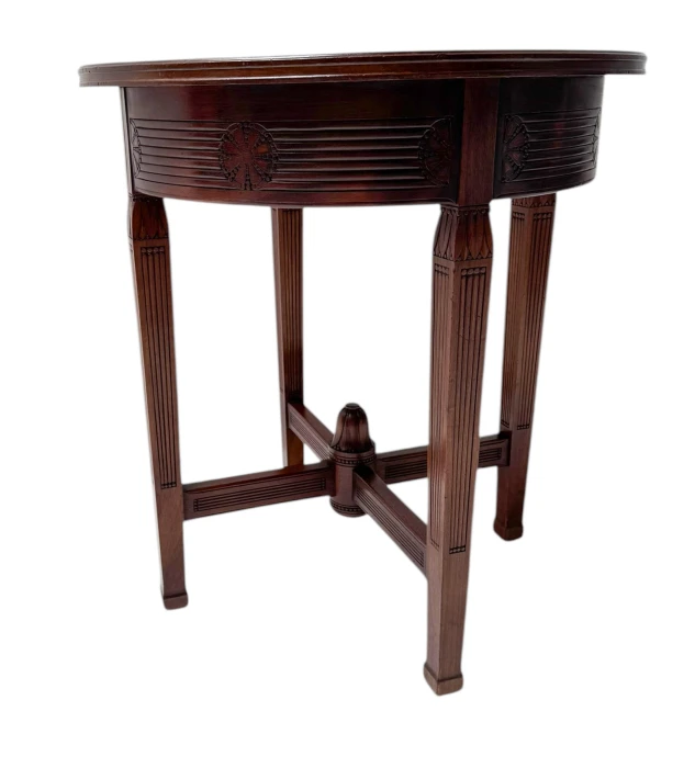 Arts & Crafts Side Table by Johann Georg van Caspel for H.F. Jansen & Zonen